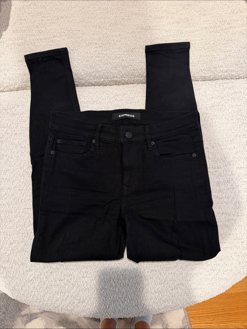 Express Women's Black Skinny Jeans
